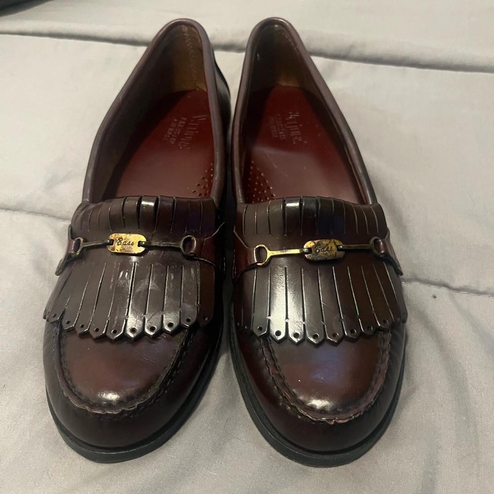 G.H. Bass & Co. Brown Leather Loafers